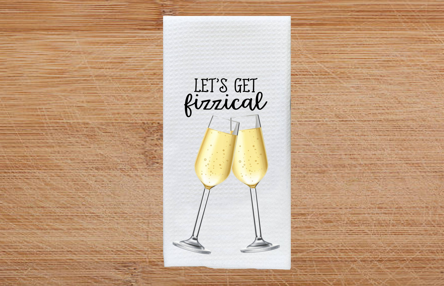 Wine Funny Kitchen Towels: Rose