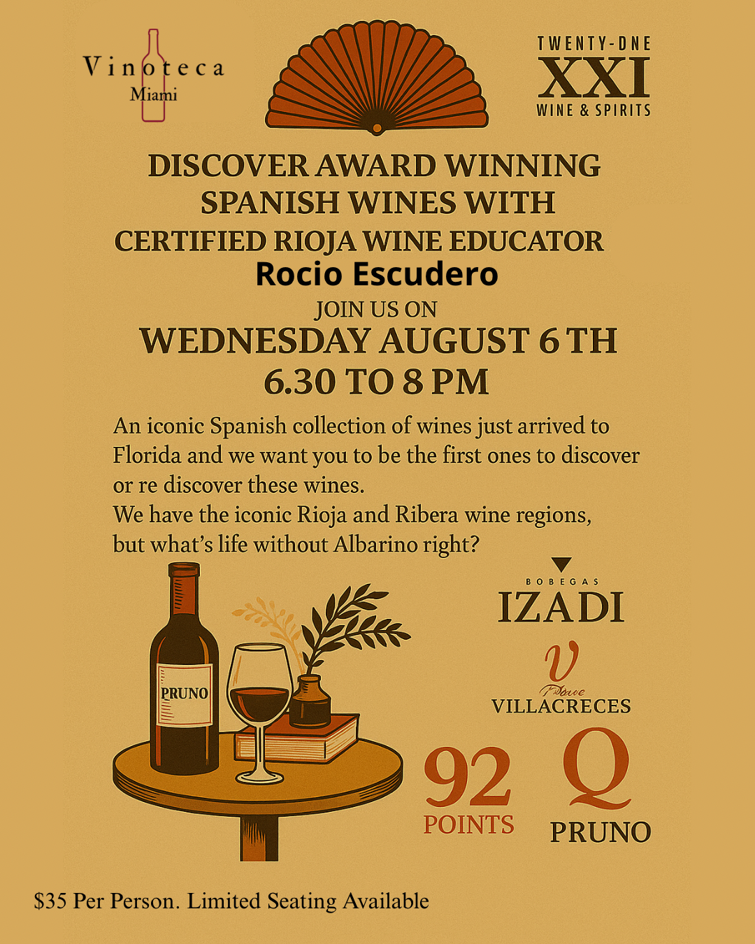 Guided Wine Tasting: Wines of Spain