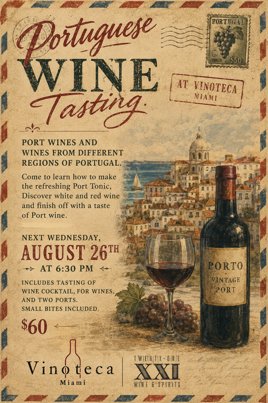 Guided Wine Tasting: A Taste of Portugal