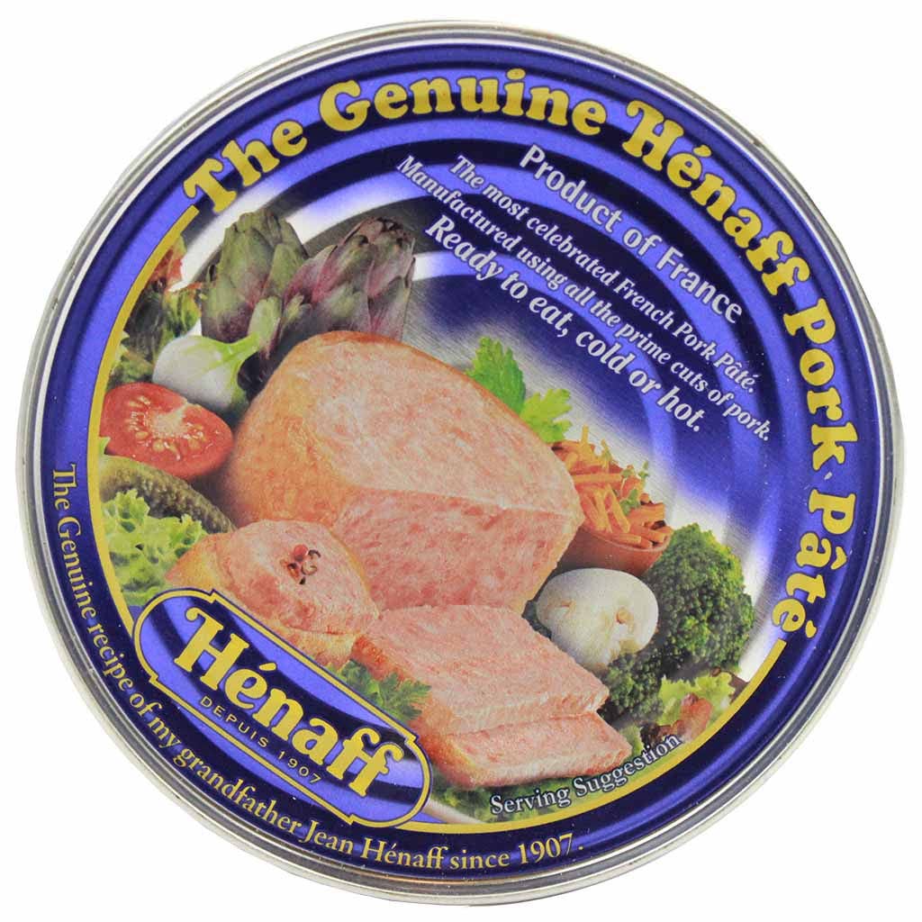 Henaff Pork Pate 5.4 oz, original blue tin: Default Title