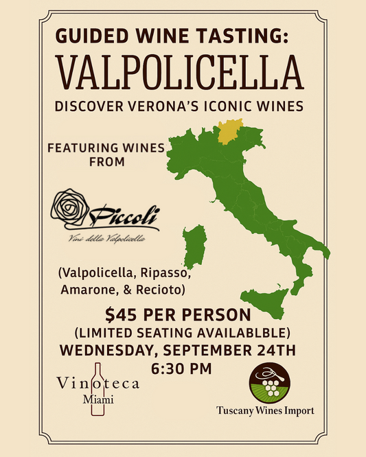 Guided Wine Tasting: Valpolicella