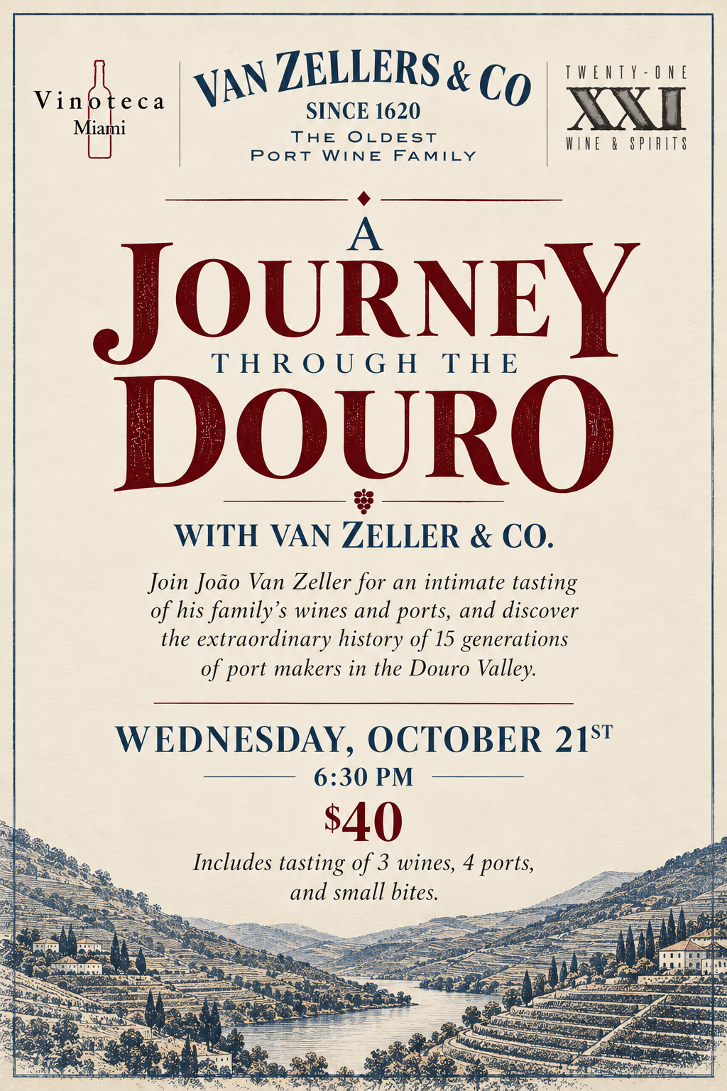 Guided Wine Tasting: Douro Valley